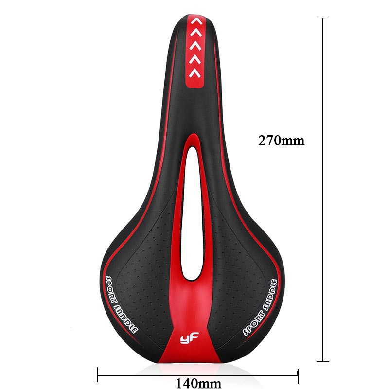 bicycle saddle size 