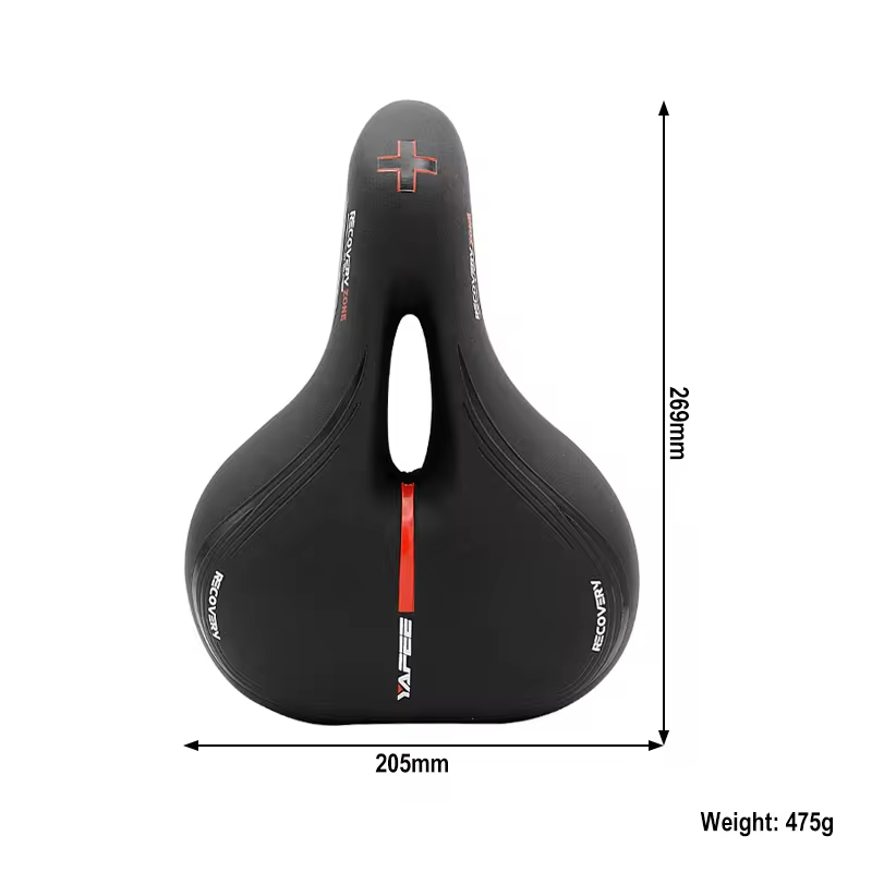 bicycle saddle size