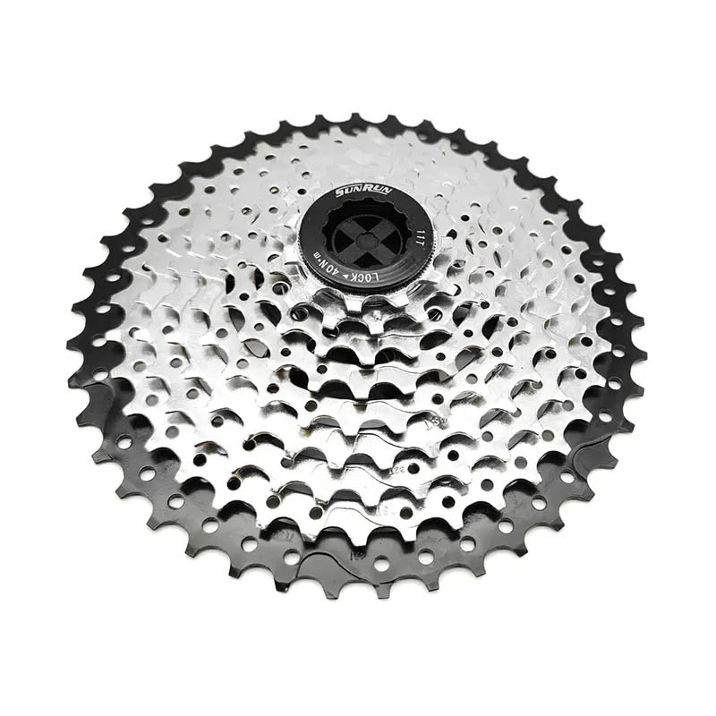 CS942 bicycle cassette with aluminium spider arm